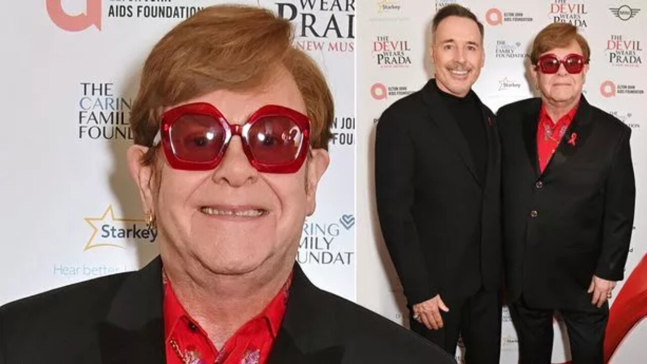 Elton John Reveals He’s Lost His Sight at West End Premiere