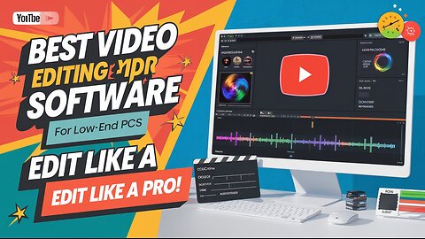 Best Video Editing Software for Low-End PCs | Edit Like a Pro!