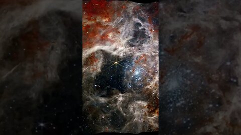 Tarantula Nebula James Webb Telescope 3D map #new #shorts #space