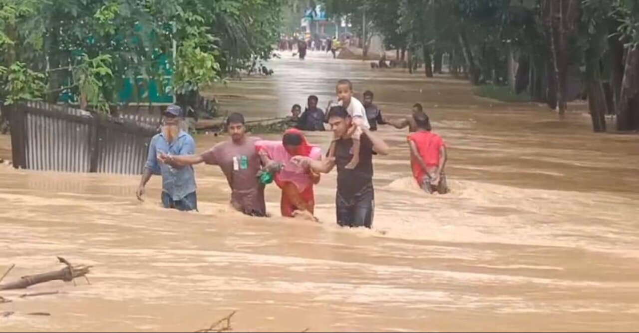 INUNDACIONES DEVASTADORAS en Bangladesh: Río Brahmaputra se Desborda