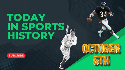 What's the MOST Jaw-Dropping Sports Moment on October 5th?