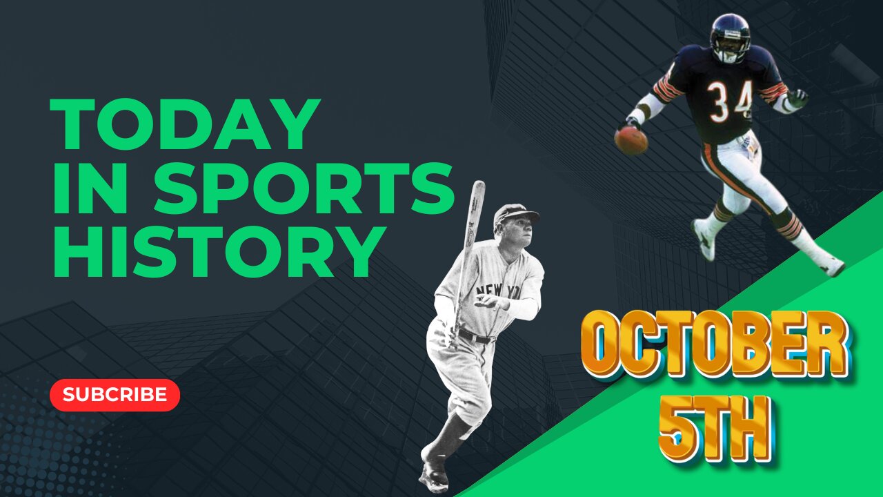 What's the MOST Jaw-Dropping Sports Moment on October 5th?