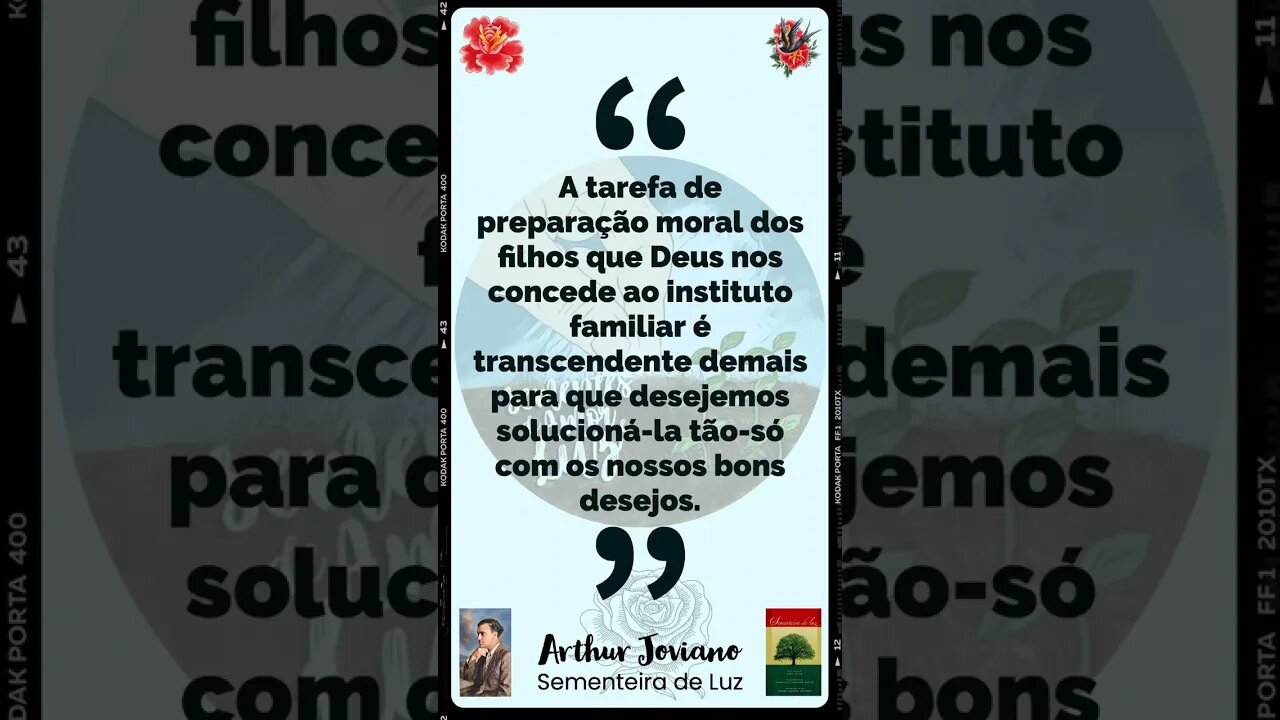 Preparação moral dos filhos – Arthur Joviano/Neio Lúcio