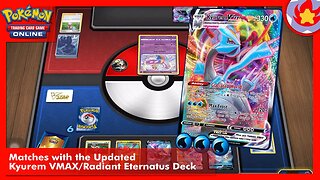 Matches with the Updated Kyurem VMAX/Radiant Eternatus Deck | Pokemon TCG