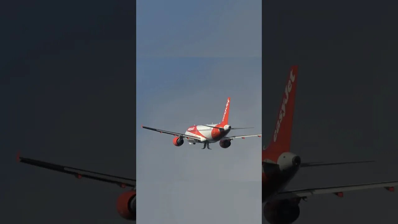 easyJet Depart Gibraltar Airport #shorts