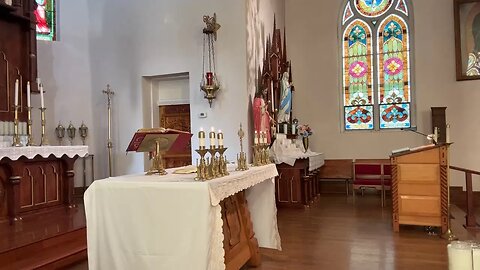 1st Saturday; homily on Prayer before all else - Holy Mass - Feb. 4th, 2023