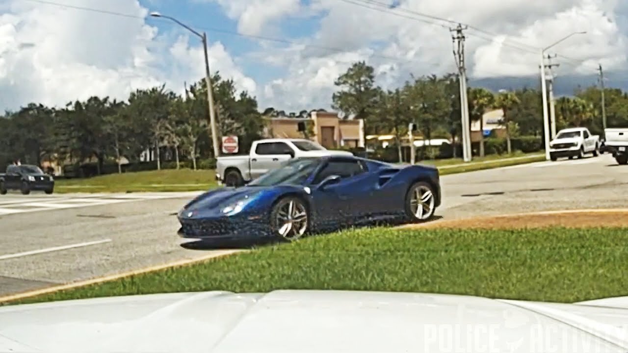 19-Year-Old Fugitive in Stolen Ferrari Arrested After Attempting to Evade Police