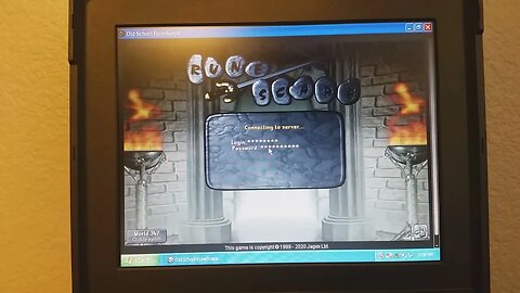 RuneScape on a IBM ThinkPad A21e