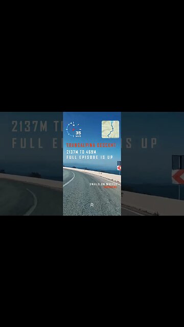 2139m to 469m - TRANSALPINA Descent - 4k BIKE RIDE | #shorts | 🇷🇴