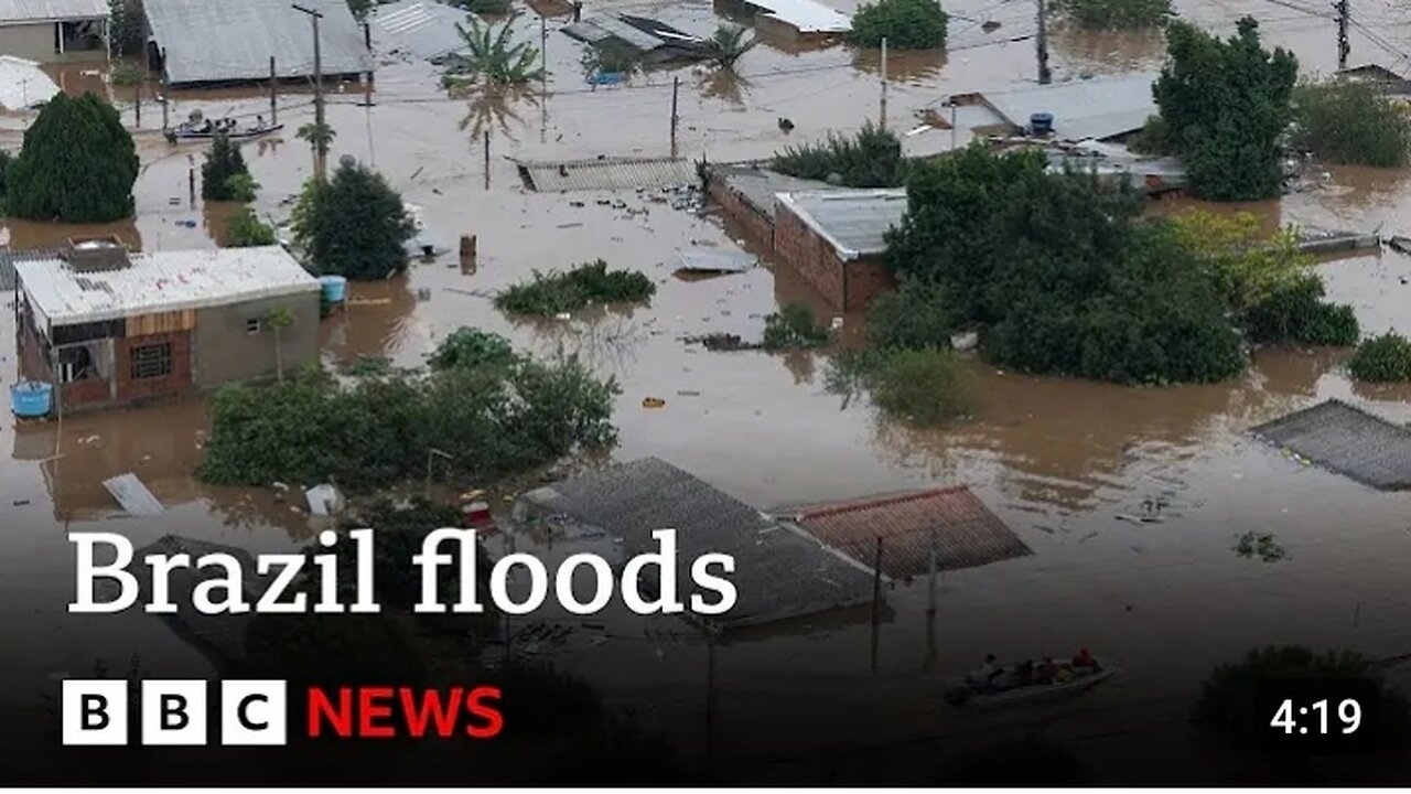 Brazil landslides and massive flooding kills dozens | Watch