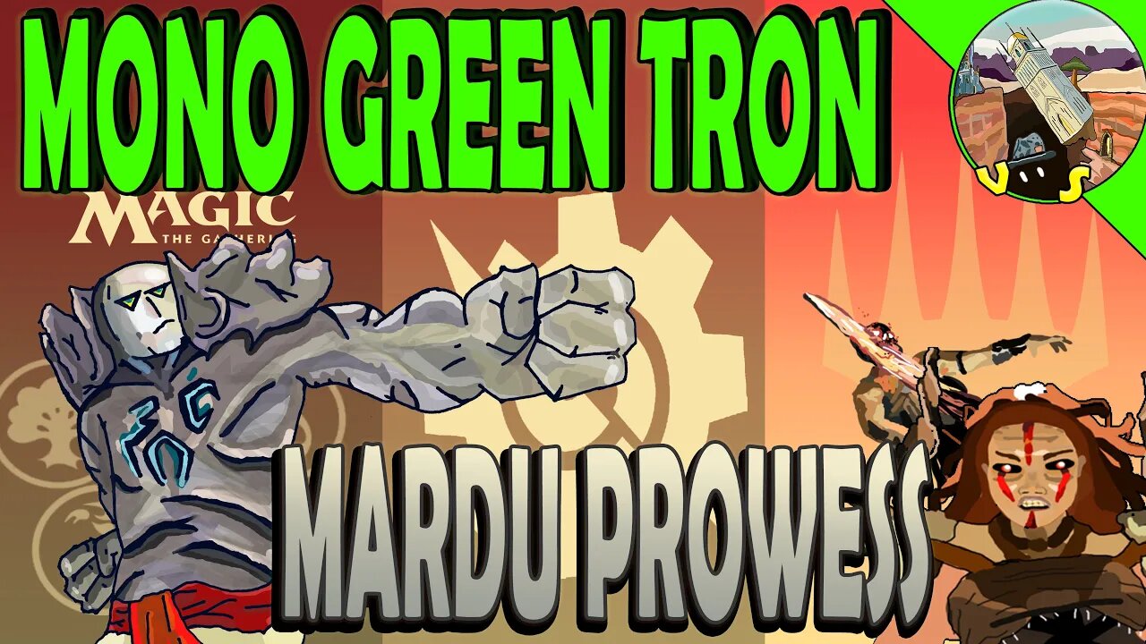 Mono Green Tron VS Mardu Prowess｜Fulminator Mage｜MTGO Modern League Match