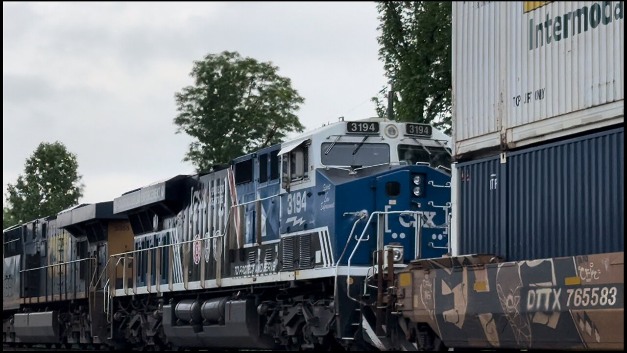 CSX 3194 Catch on the RF&P Sub