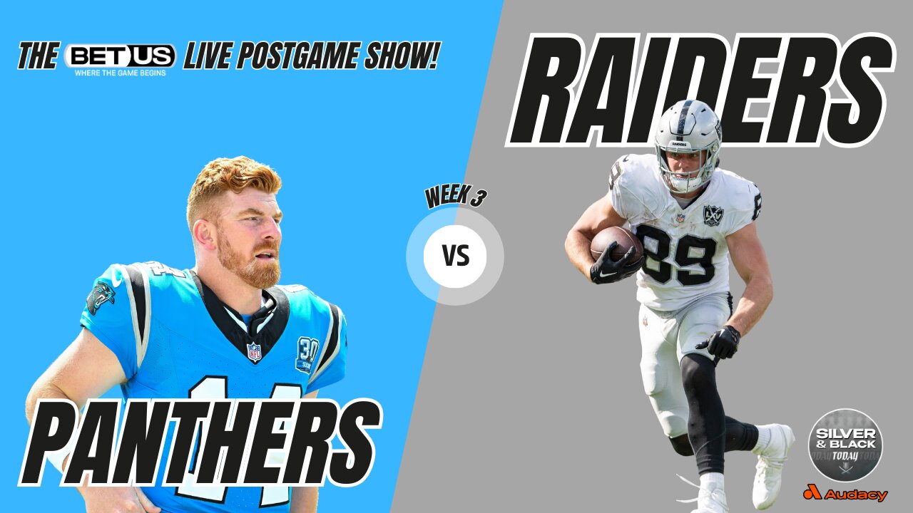 Exclusive Raiders vs. Panthers Postgame Reactions LIVE