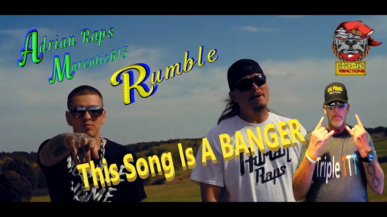 Adrian Raps - Rumble Ft. @Marcotic615 by Dog Pound Reactions