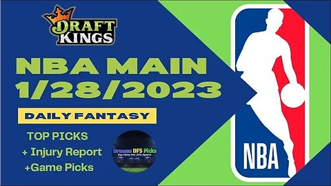 Dreams Top Picks NBA DFS Today Main Slate 1/28/23 Daily Fantasy Sports Strategy DraftKings FanDuel