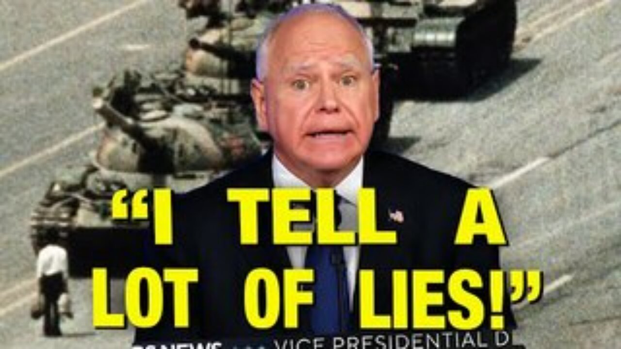 Tim Walz’s PARADE Of Excuses For Lying During The Debate!