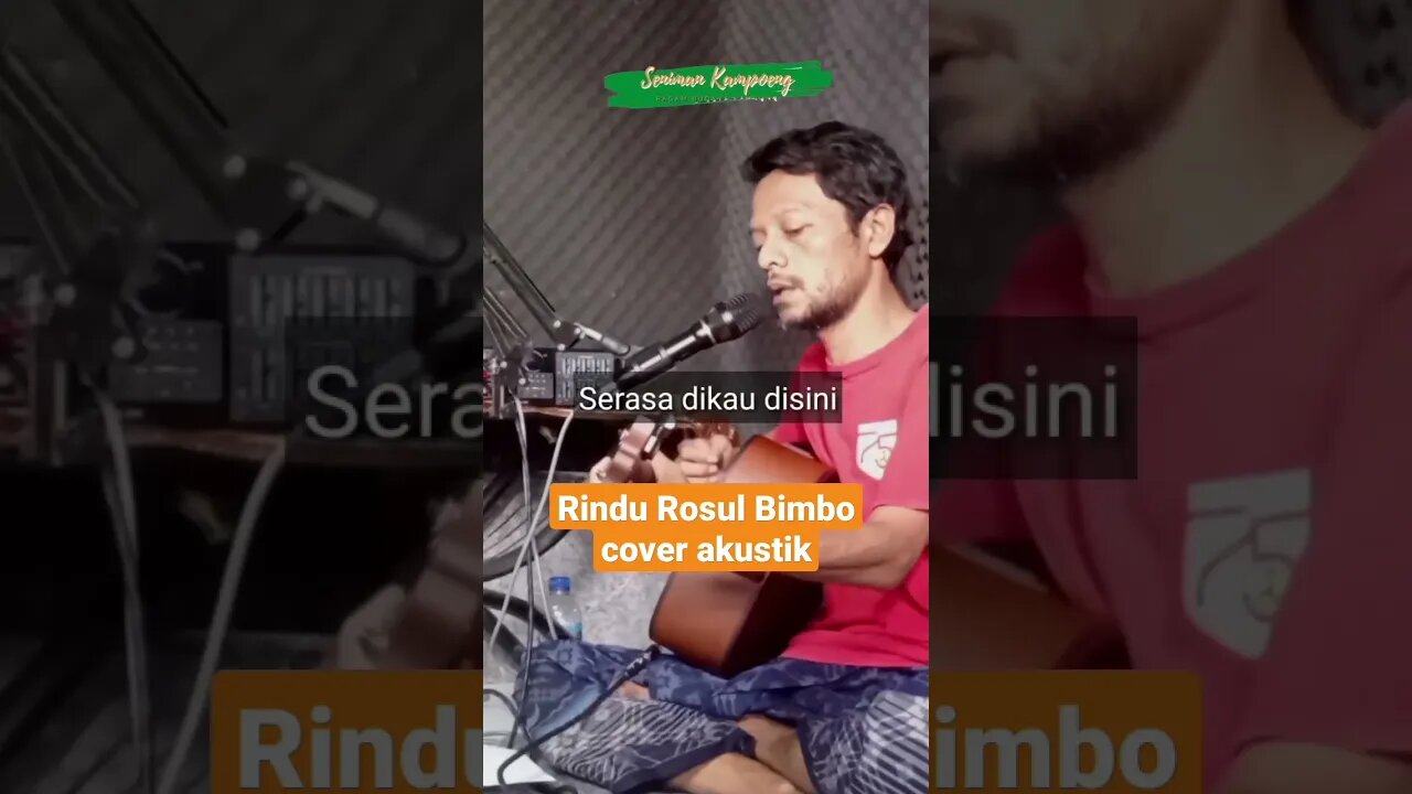 Rindu Rosul cover akustik