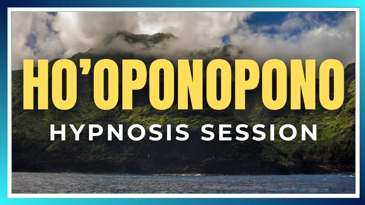 🔴 Live Stream: Ho'oponopono Hypnosis Session