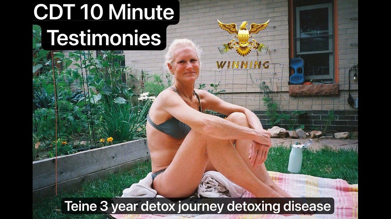 CDT 10 Minute Testimonies: Teine Detoxed Morgellons, Fatty Liver, Migraines, Brain Fog: Episode 20