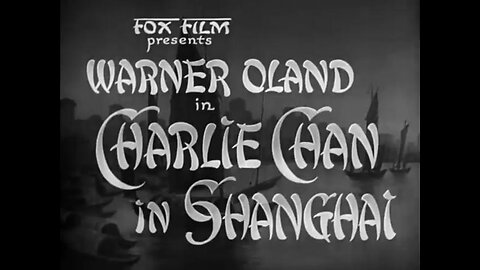 Charlie Chan in Shanghai (1935) Warner Oland starring