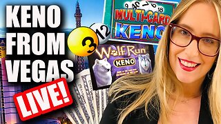 🔴LIVE Keno from Las Vegas with Michelle!