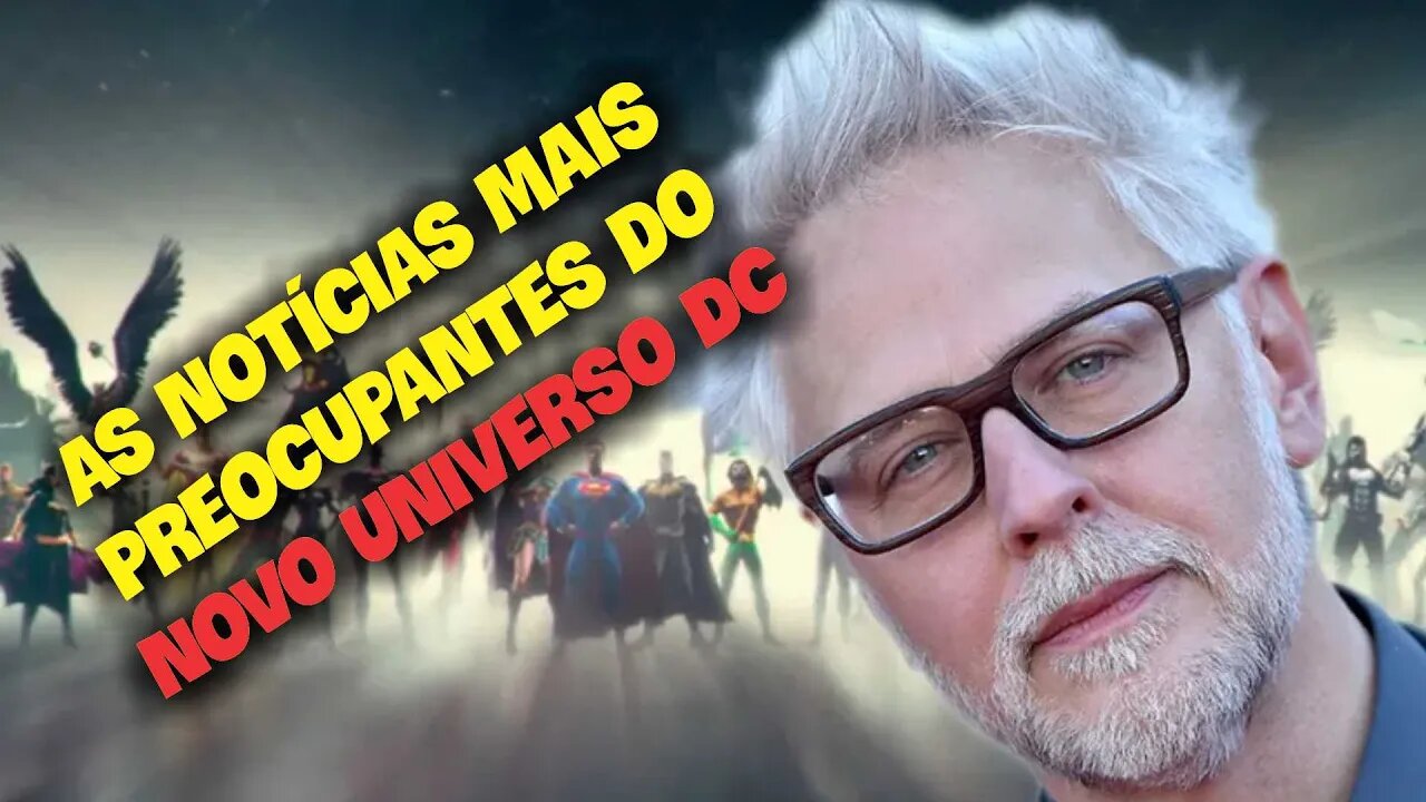 Notícias Mais Preocupantes no Anúncio do James Gunn
