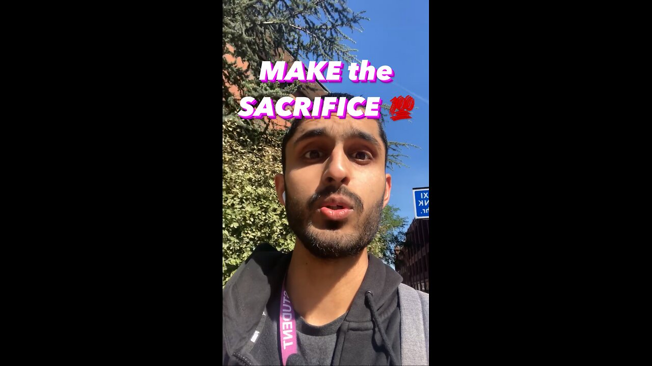 MAKE the SACRIFICE 💯