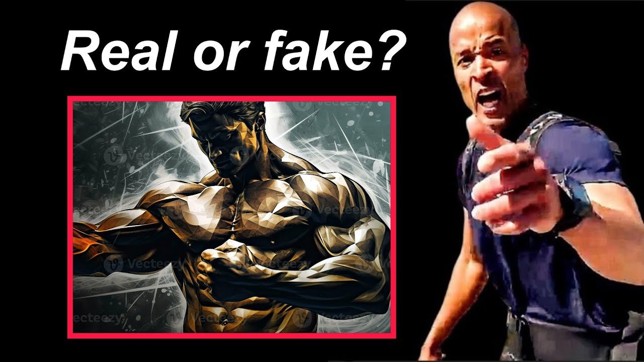 David Goggins On Fake Vs Real Motivation