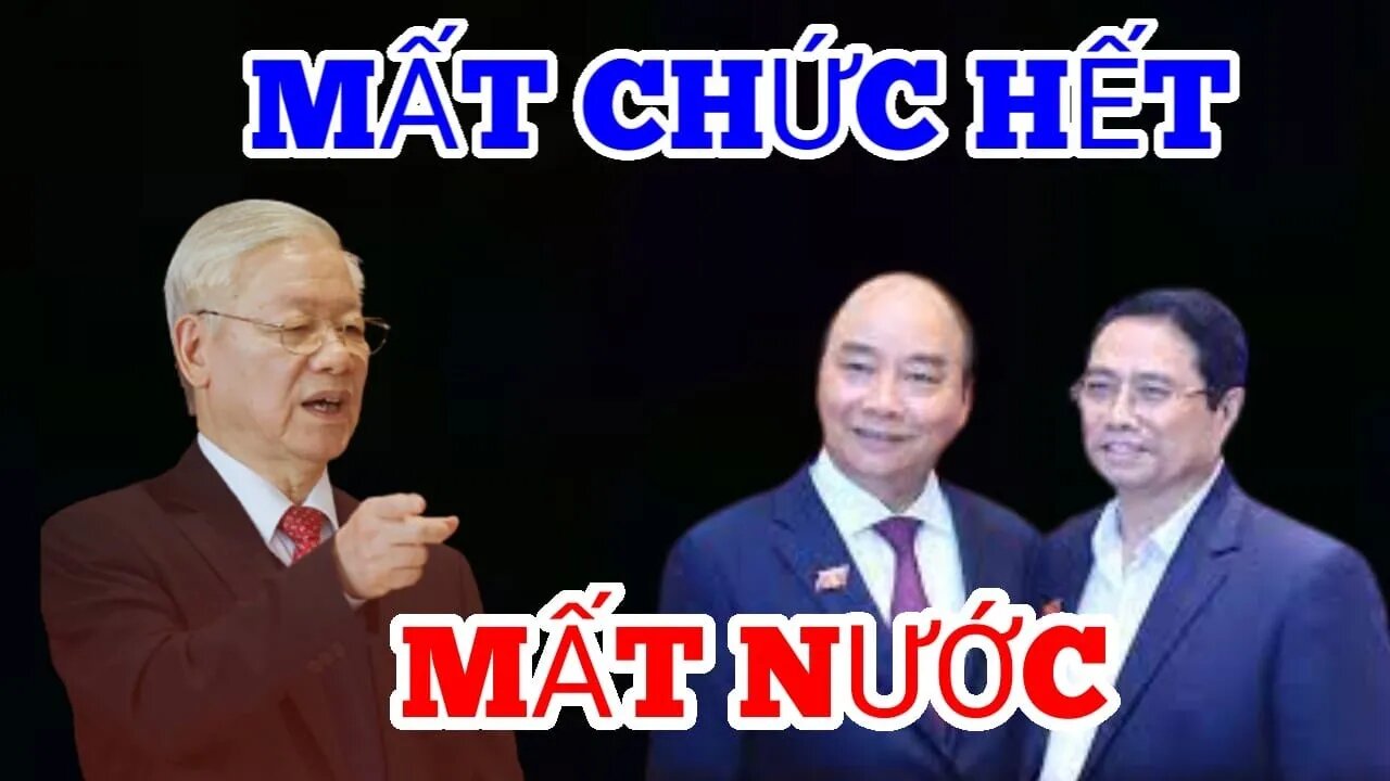 Ngâm Ngùi . Thân Phận Mất Chức - Mất Nước Hết ?