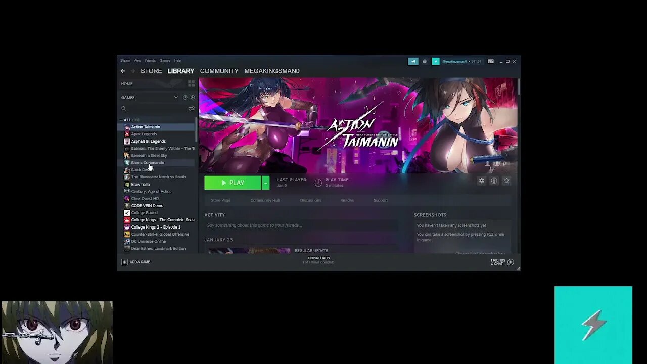 My Steam Gaming Collection