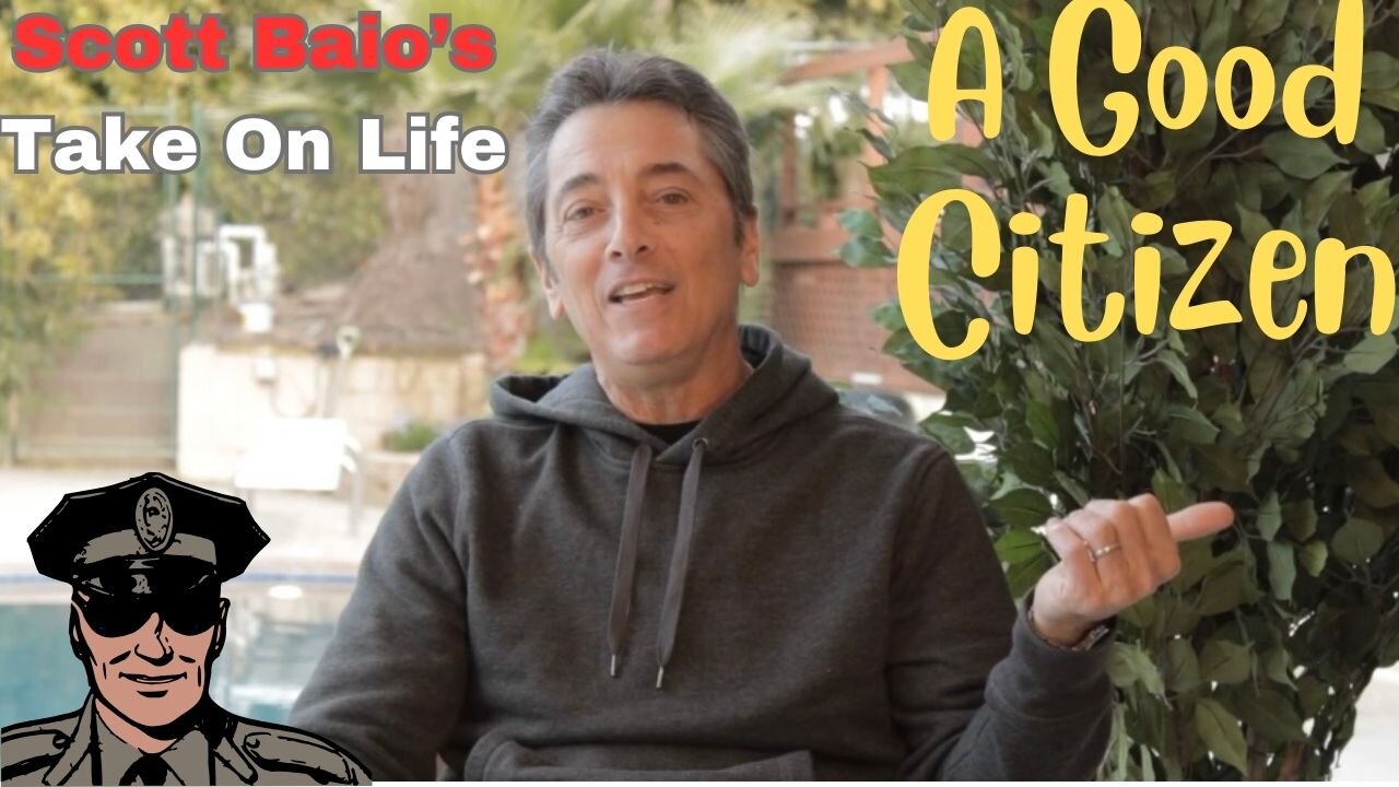 Scott Baio's Take On Life - A Good Citizen#chachi #happydays #charlesincharge #zapped