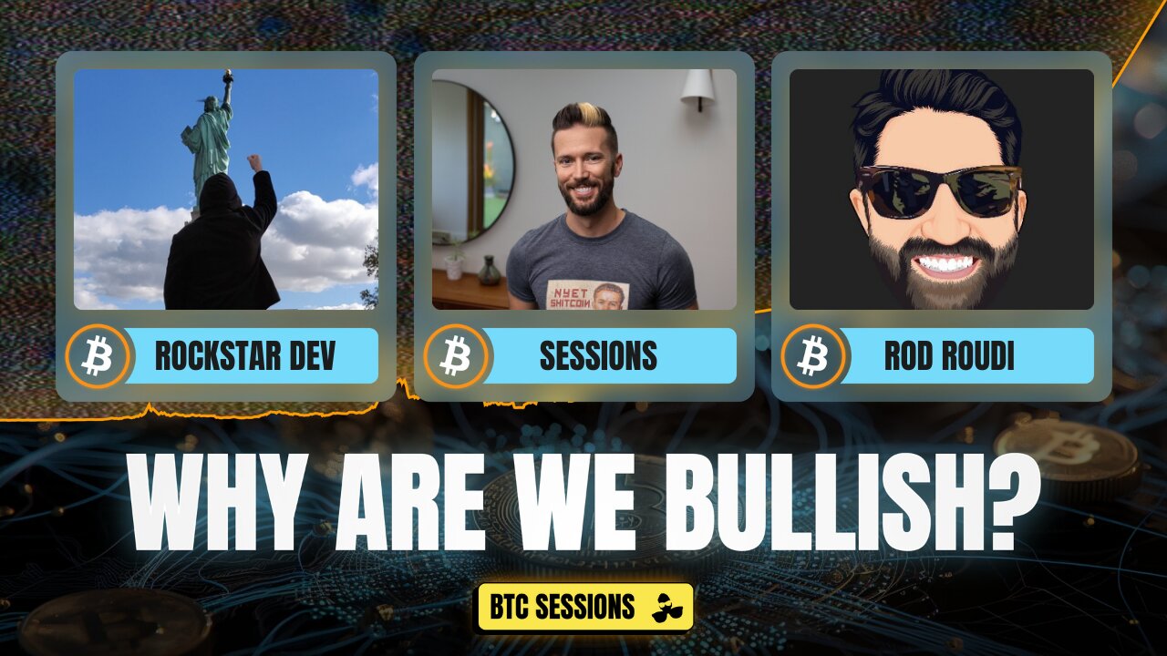 WHY ARE WE BULLISH? Rockstar Dev, Rod Roudi - AT BITCOIN PARK!