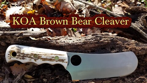 KOA Brown Bear Cleaver Combo Review