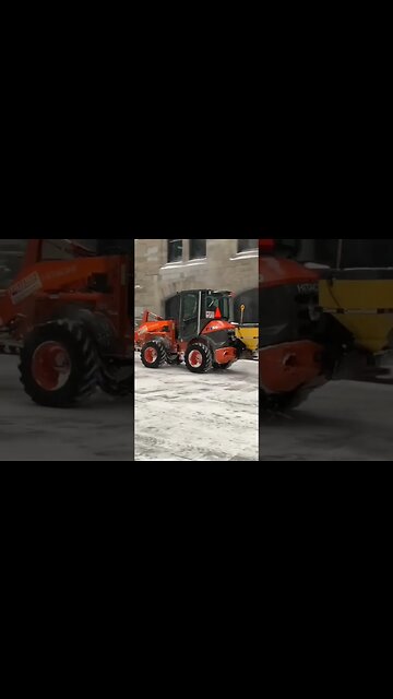 Montréal Snow Removal Tractor Made You Look