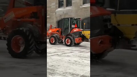 Montréal Snow Removal Tractor Made You Look