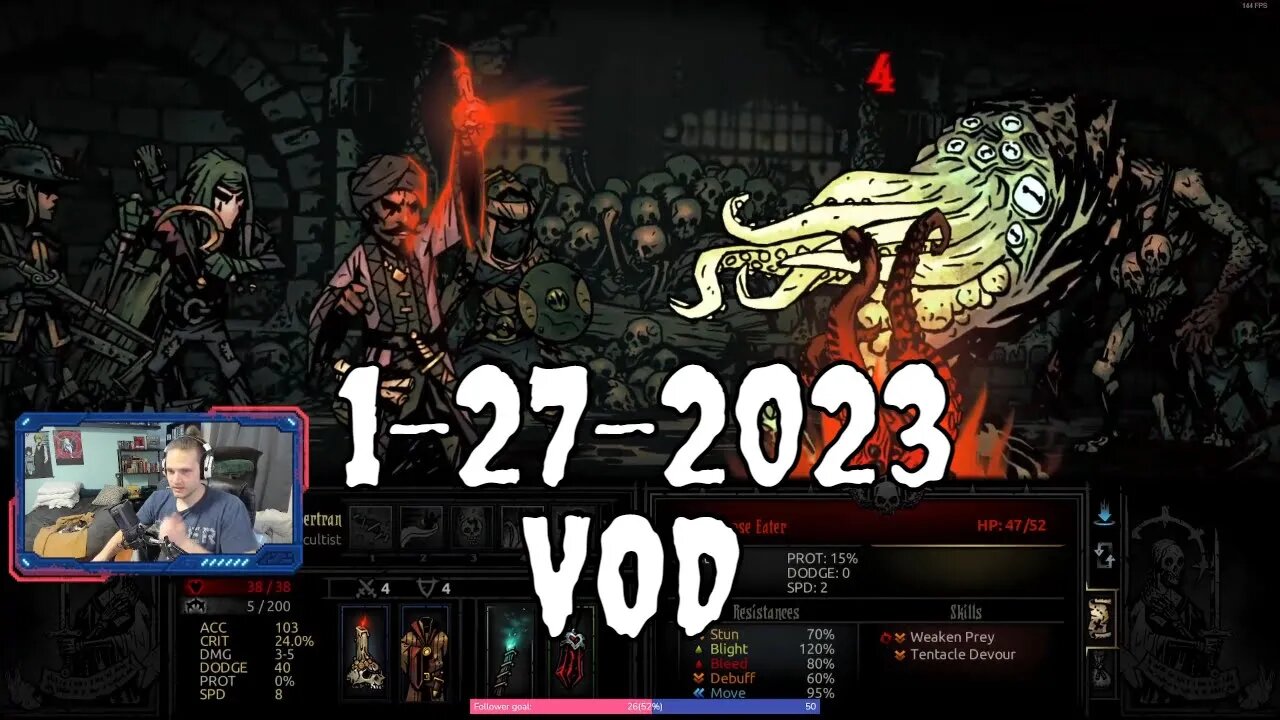 Darkest Dungeon - poggers | 1-27-2023 VOD #twitch #gamer #streamer