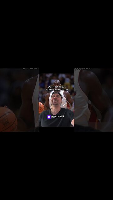 Anthony Mason Worst NBA All-Star EVER? #shorts