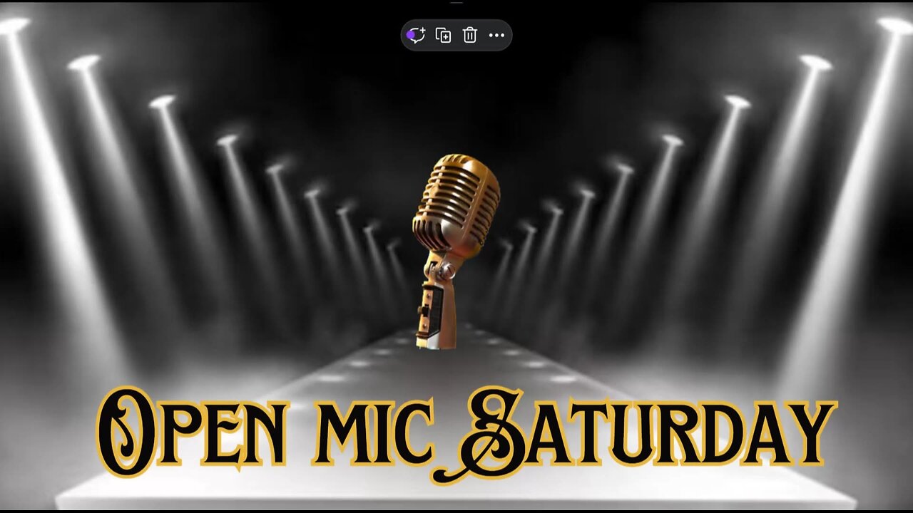 Open Mic Saturday