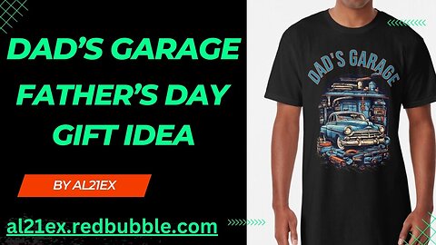 DAD'S GARAGE SHIRT FATHER'S DAY SHIRT