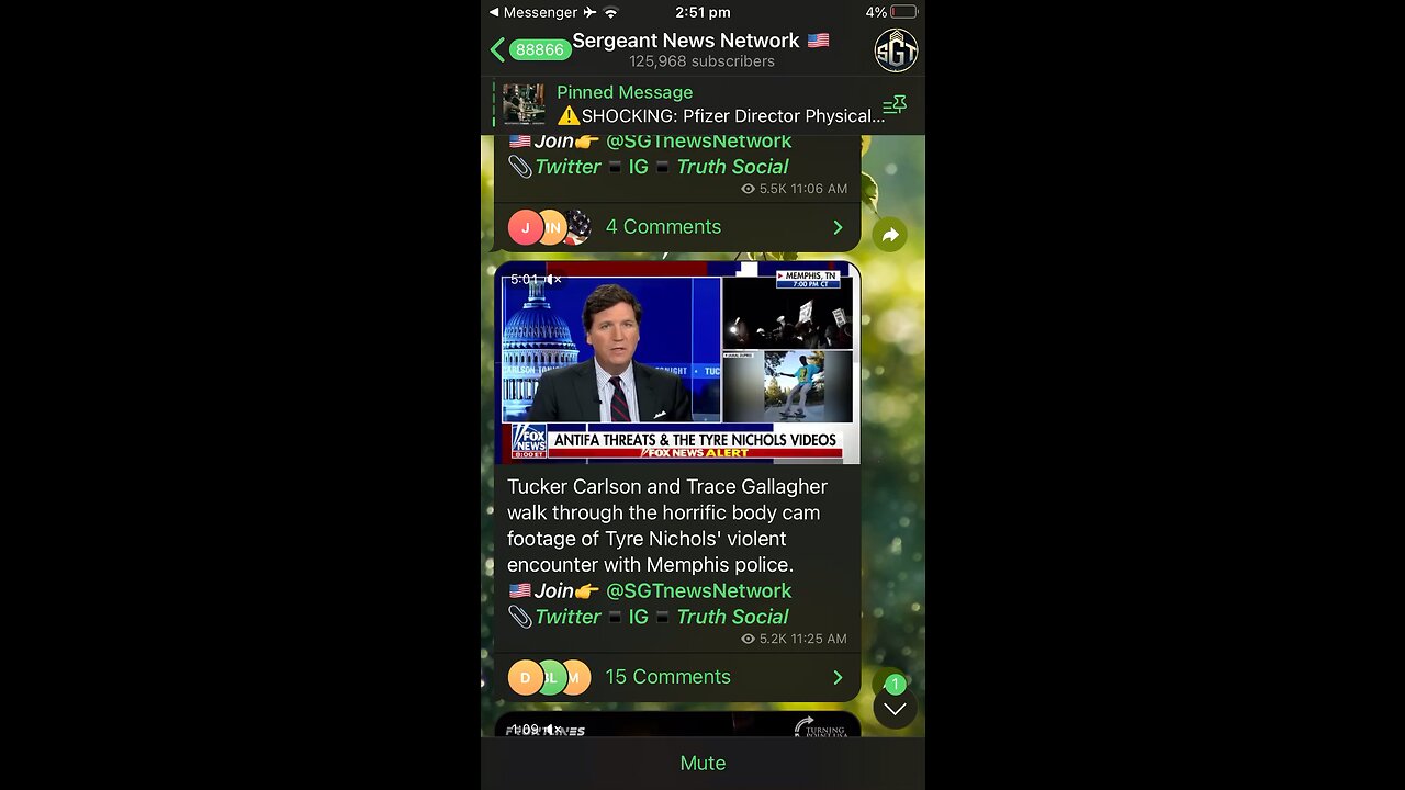 Tucker Carlson Fox News : body camera footage police : Memphis: Tyre Nichols