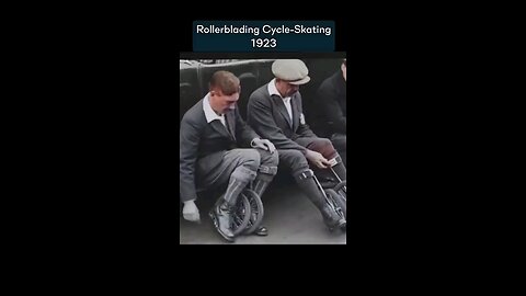 Rollerblading Cycle - Skating 1923