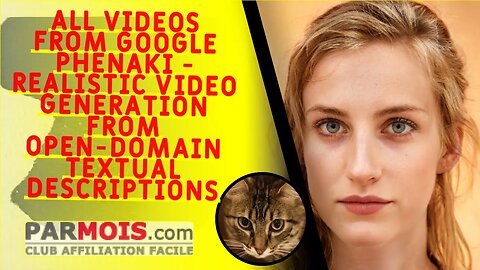 All Videos from Google Phenaki - Realistic video generation from open-domain textual descriptions