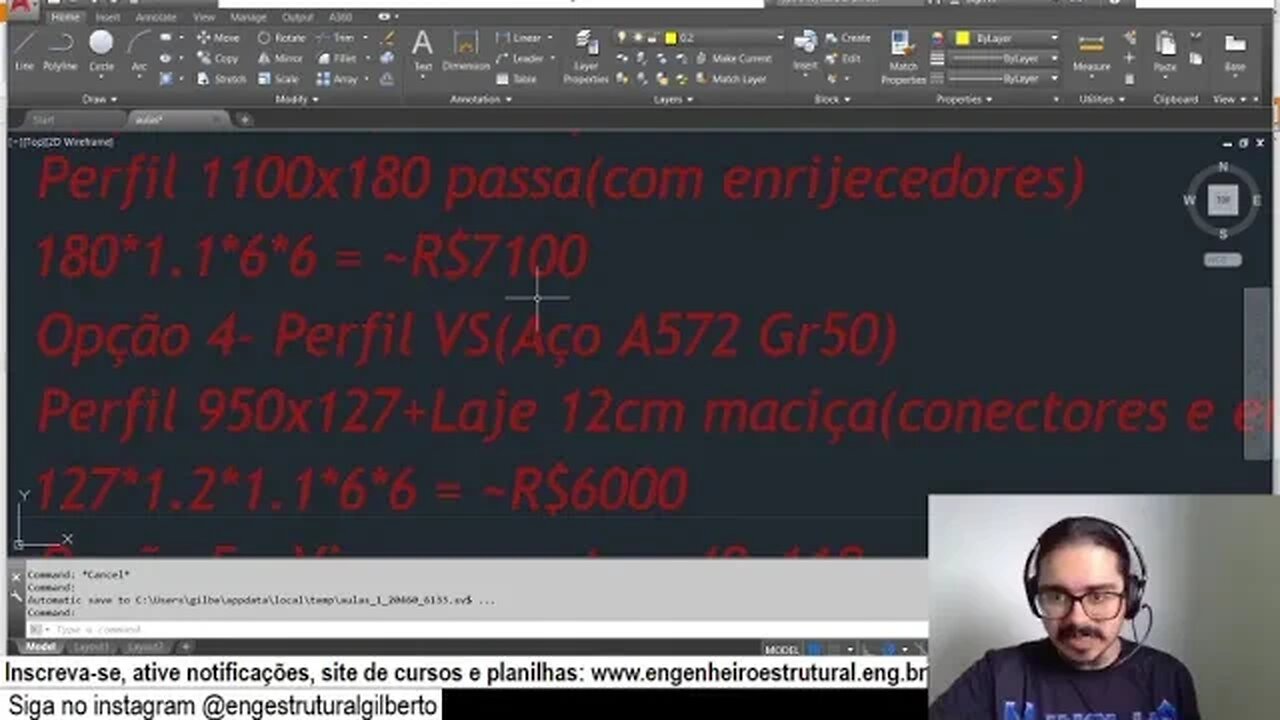 Viga de transição metálica Eng Estrutural