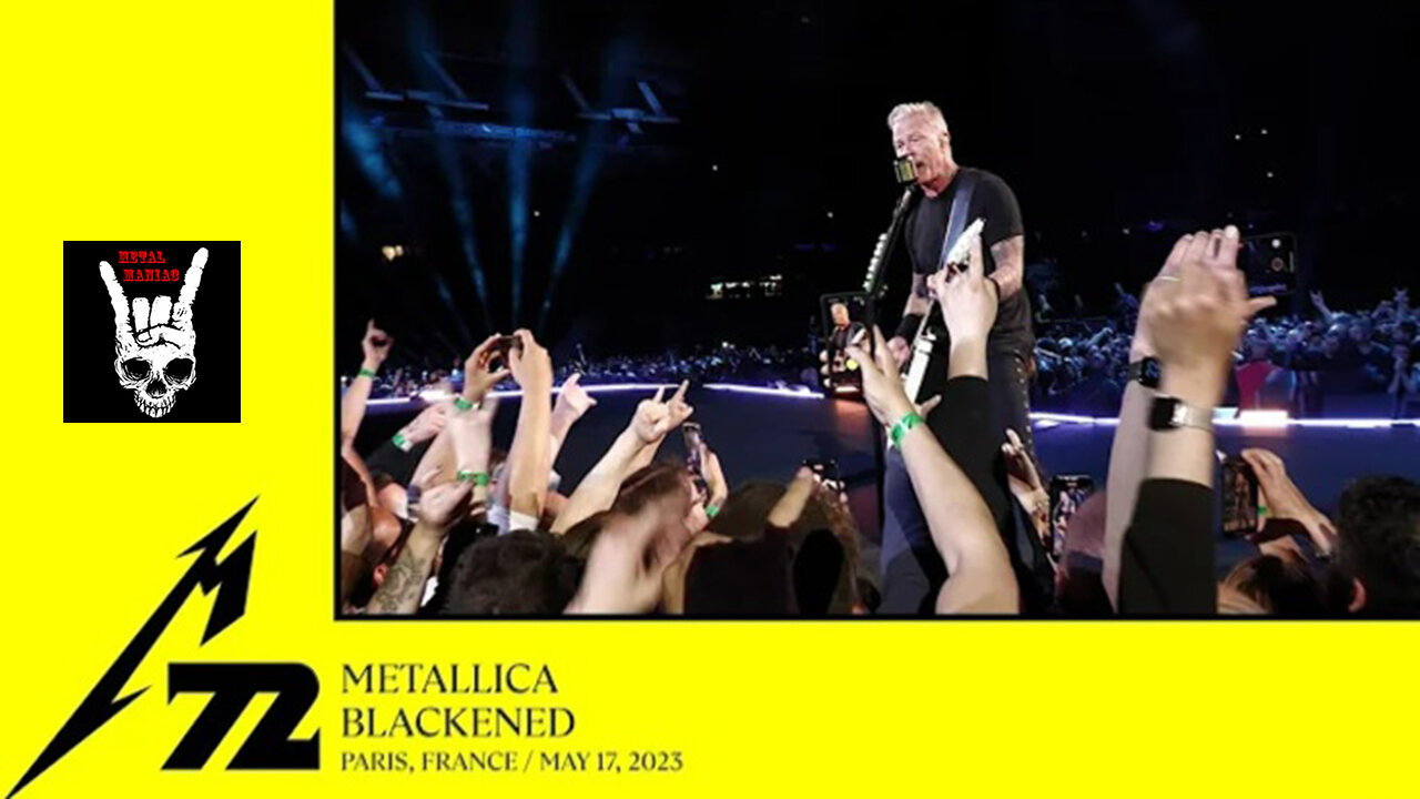 Metallica - Blackened (Paris, France - May 17, 2023)