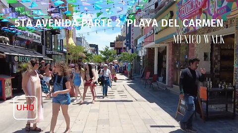 5th avenue - Playa del Carmen - Quintana Roo- HD