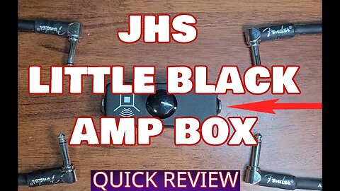 JHS Little Black Amp Box, Your Sweet Spot Tone at a Lower Volume