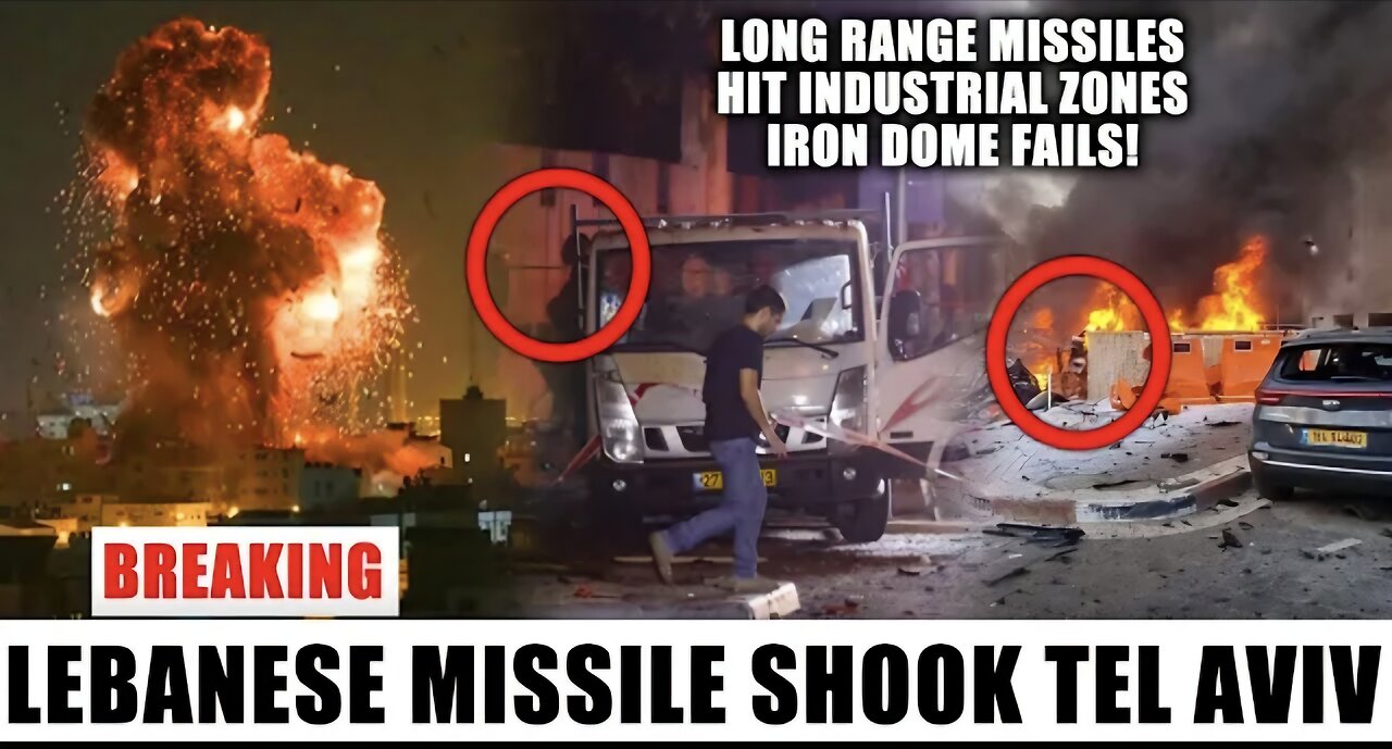 PANIC, CHAOS IN TEL AVIV! This is The Biggest IRON DOME Failure Since 2006