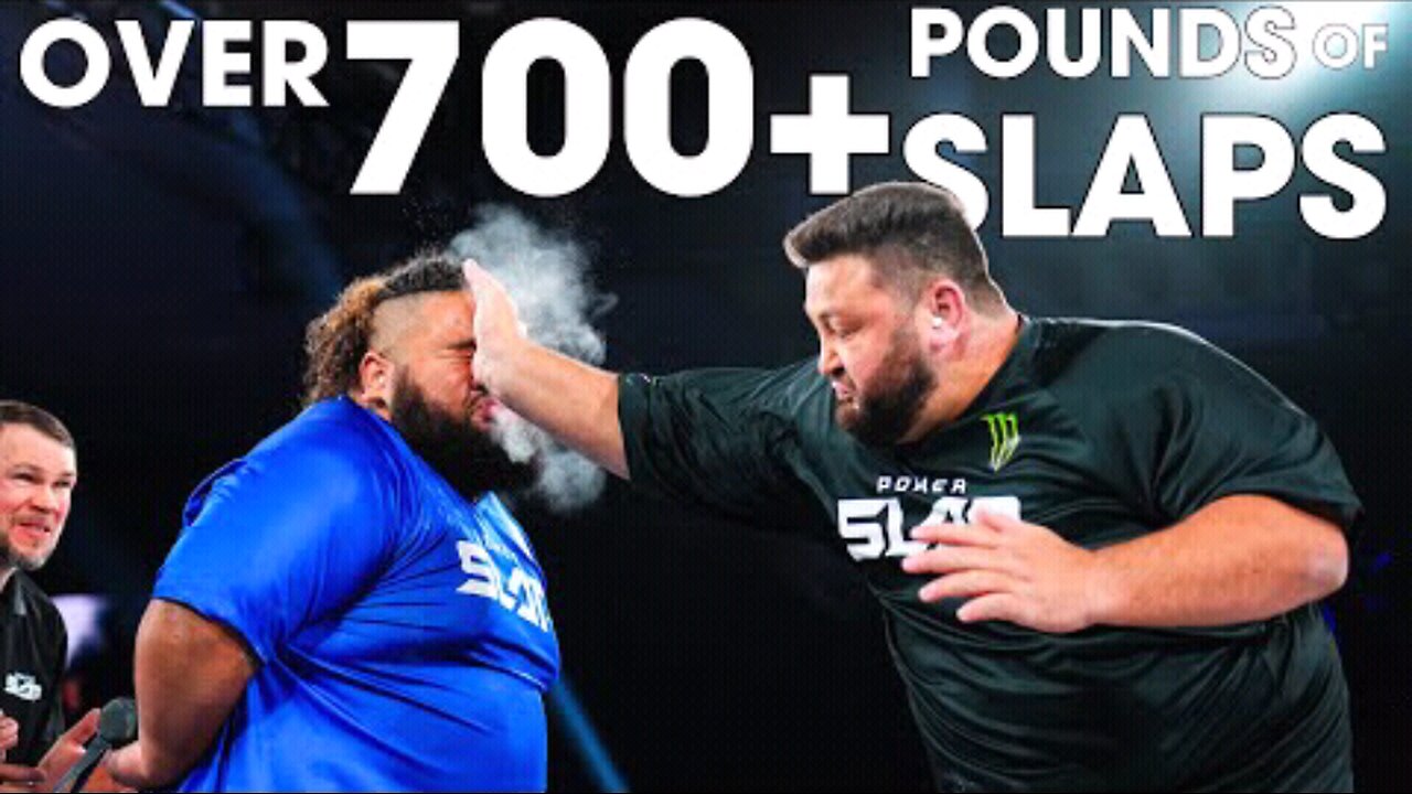 Super Heavyweights Land Massive Slaps - Danie Van Heerden vs Makini Manu Power Slap 6 Full Match