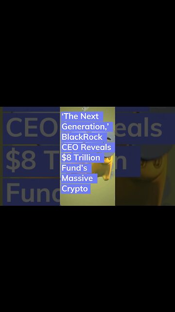 Blackrock - The Company That Owns The World Is Now In Crypto #shorts #blackrock #crypto