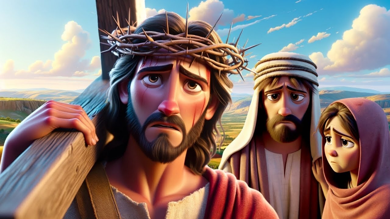 Crucifixion & Resurrection of Jesus Christ | AI Animation